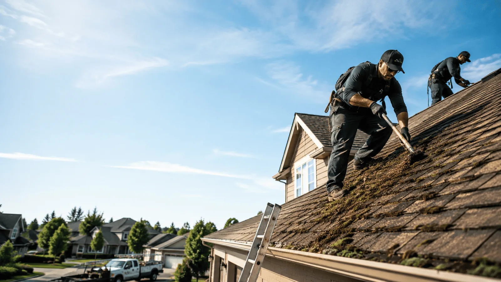 Roof Moss Removal in Lakehurst, NJ near me
